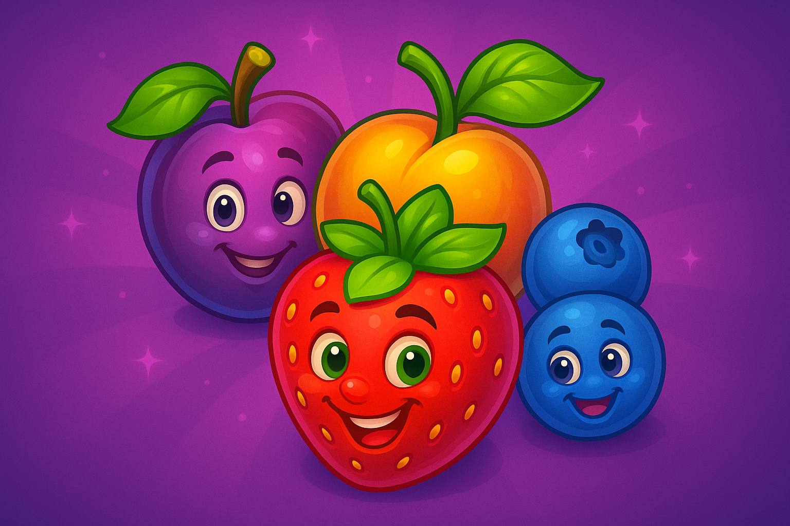 Бал даамындагы жемиш коктейлинин иллюстрациясы