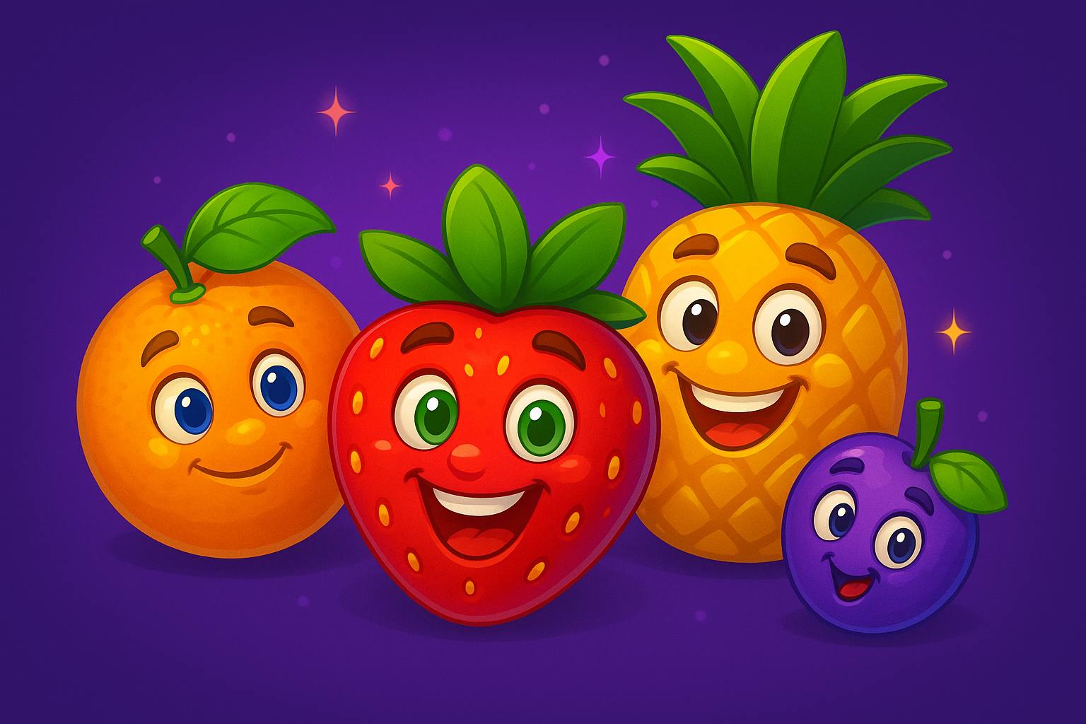 Жайкы композиция үчүн яркая коктейль иллюстрациясы